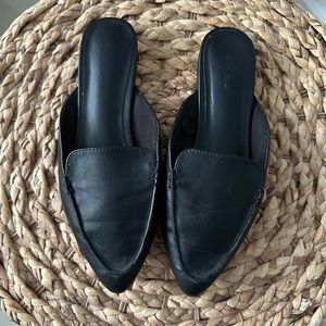 Express Faux Leather Flats